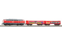 NOU!!! - Set de start analog cu locomotiva Br218 si 2 vagoane marfa DB - H0 PIKO 57032 - NOU !!!